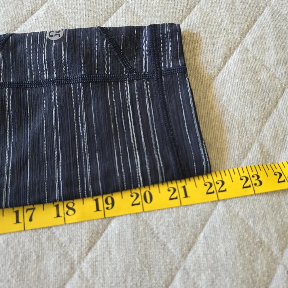 Lululemon Pace Rival Crop‎ Leggings Size 6